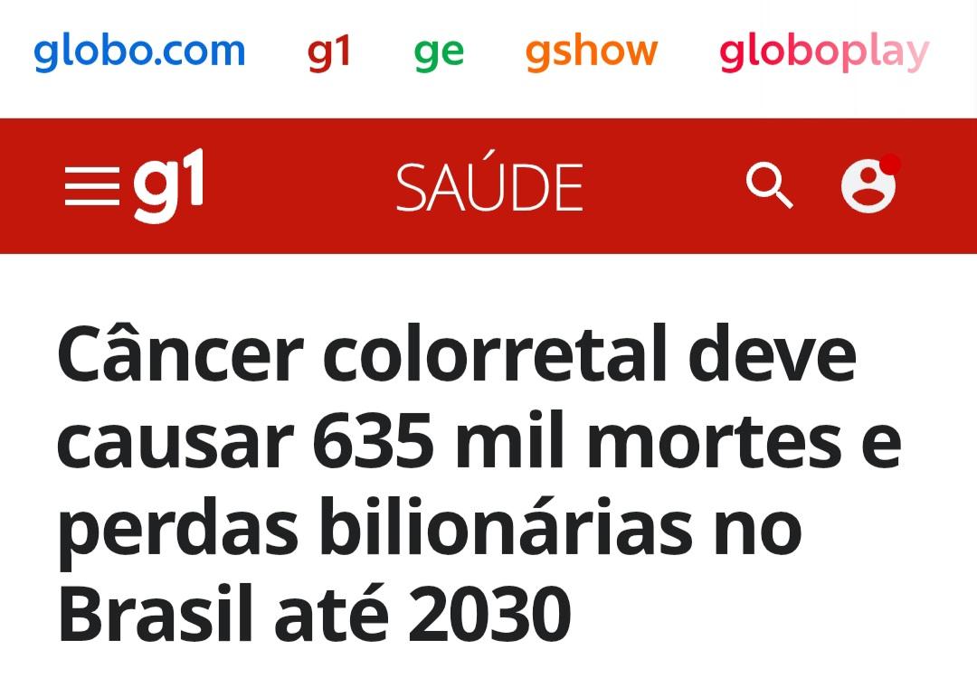 Pesquisas do Epican sobre câncer colorretal foram destaque no Portal G1
